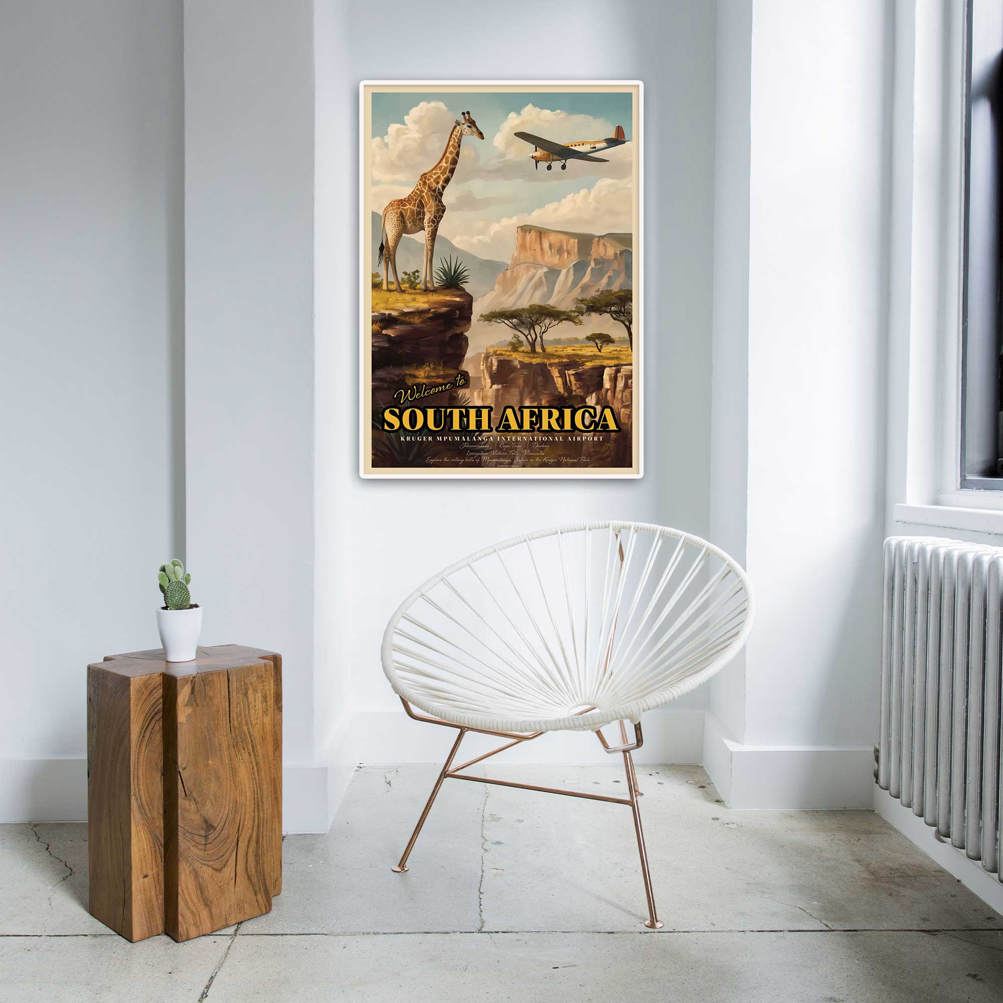Vintage Poster - Welcome to South Africa – Into The Kruger