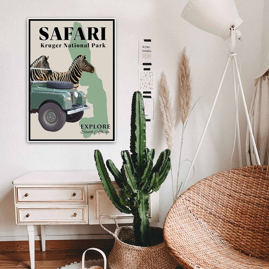 Vintage Poster - Kruger National Park