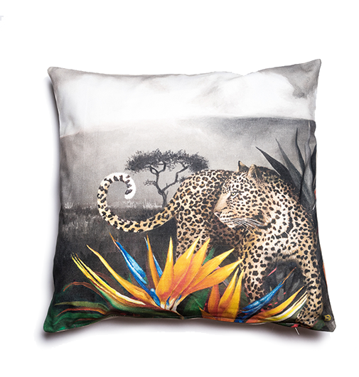 Wildlife Cushion Cover - Leopard