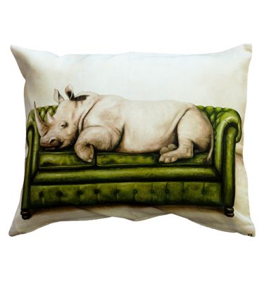 Cushion Cover - Rhino