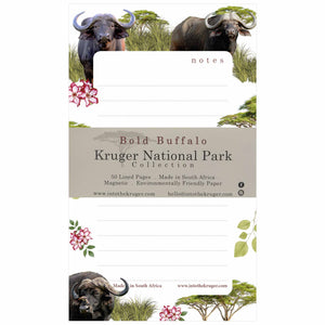 Wildlife Notepad - Kruger National Park - Buffalo