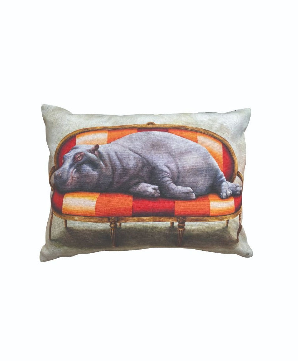 Cushion Cover - Hippo