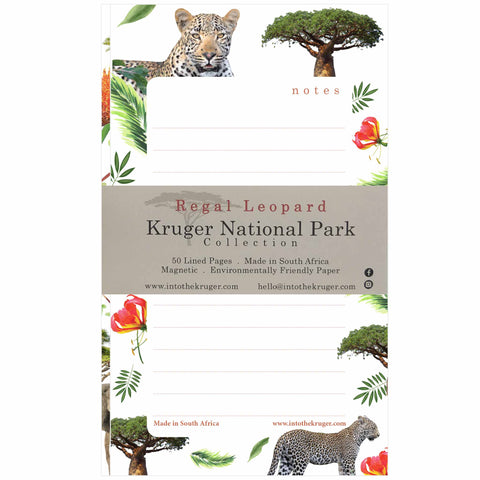 Wildlife Notepad - Kruger National Park - Leopard