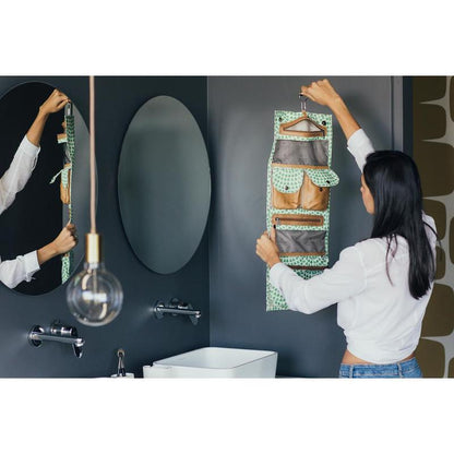 Roll up Toiletry Bags Laminated Fabric