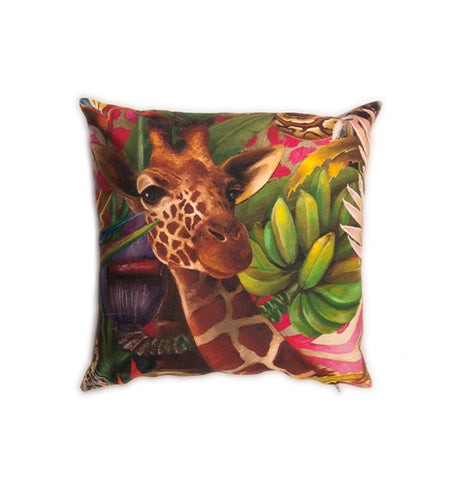 Wildlife Cushion Cover - Giraffe